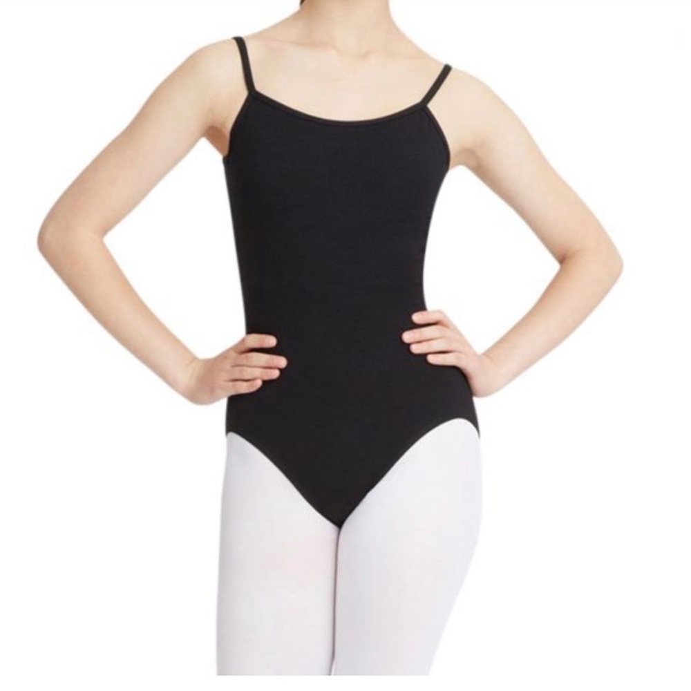 Black Capezio camisole leotard size xs